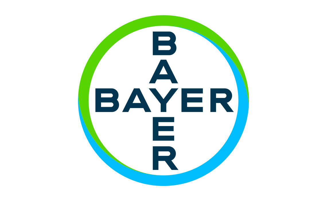 Das Logo von Bayer,das auf Vortr�ge von Dr.med.Michael Feld